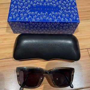 Jimmy Failry Gray Sunglasses Ray Ban Style